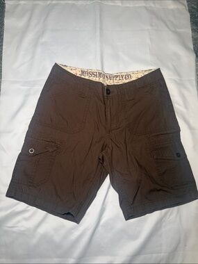 Mossimo Supply Co. Women's Dark Brown Cargo Shorts